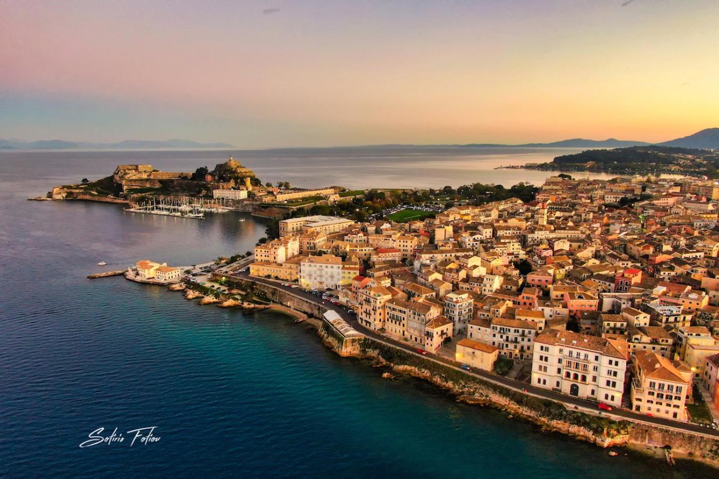 Mouragia Budget Places Corfu  Buitenkant foto